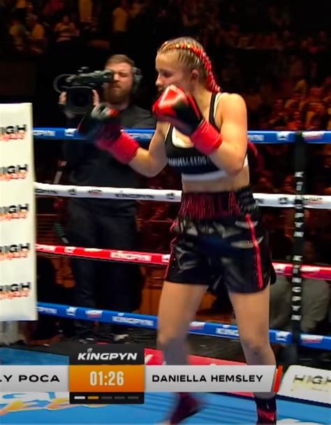 daniella hemsley tits xxx|Womens boxer flashes the crowd after her first win